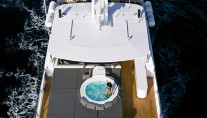 Superyacht OUT -  View of Sundeck from Above
